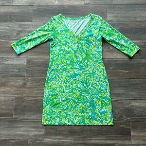 Lilly Pulitzer green dress